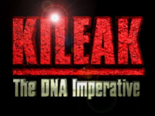 Kileak the DNA Imperative title screen for Playstation